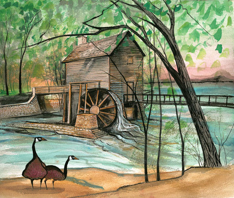 Stone Mountain Park Grist Mill
