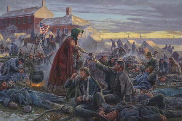 battlefield 絵画 The Angel of the Battlefield – King James Galleries