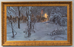 Confederate Christmas - Framed